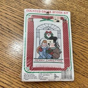 Counted cross stitch Christmas kit